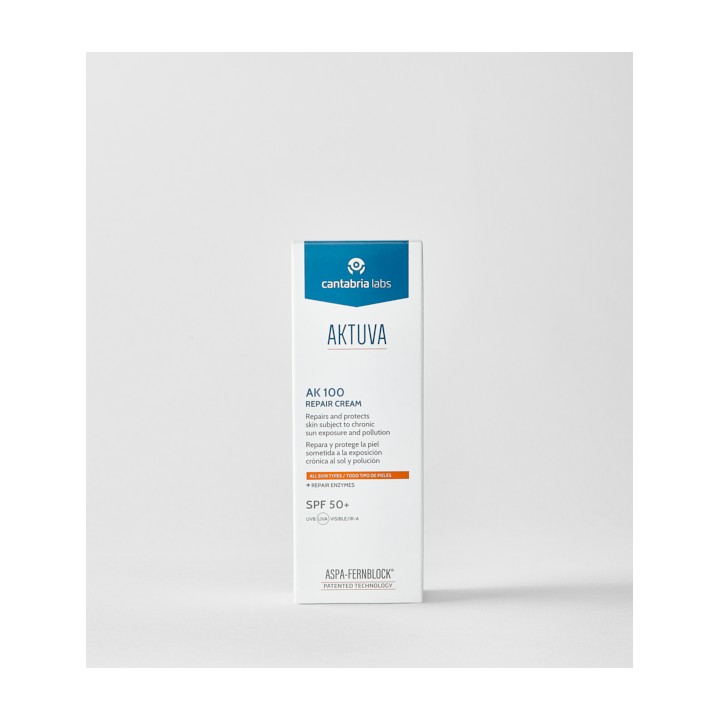Aktuva AK100 Repair Cream | Crema solar SPF50+ reparadora