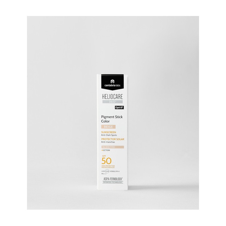 Protector Solar Stick con color BEIGE y anti Manchas SPF50+ |Farmacia Lisboa
