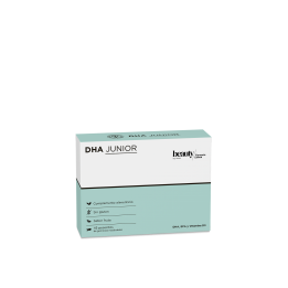 Beauty DHA Junior 45 Pececitos con Omega 3 y Vitamina D masticables para niños