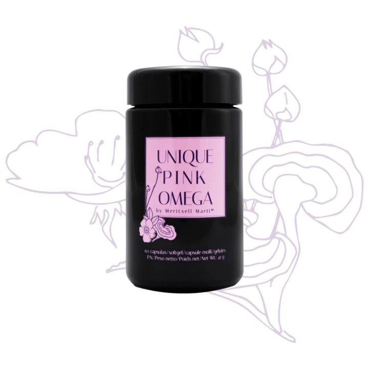 Unique Pink Omega 60 Cápsulas omega vegetal |Farmacia Lisboa