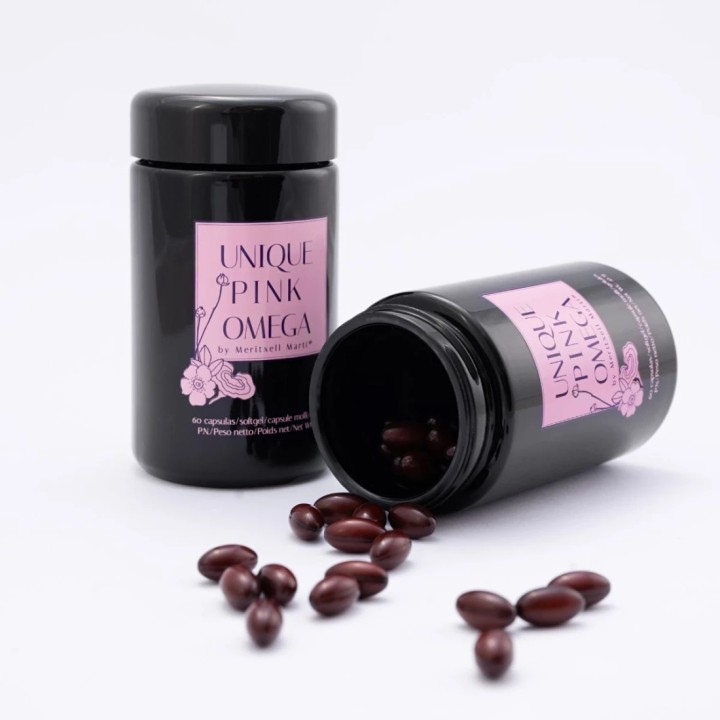Unique Pink Omega 60 Cápsulas omega vegetal |Farmacia Lisboa