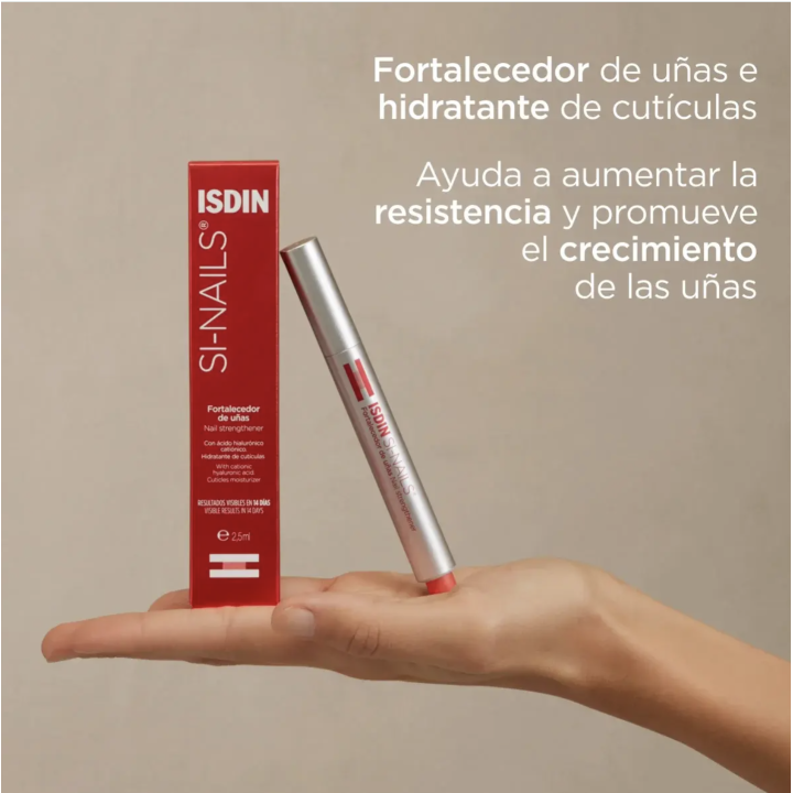 SI-Nails Isdin Fortalecedor de Uñas 2,5 ml: fortalecedor para uñas frágiles y quebradizas