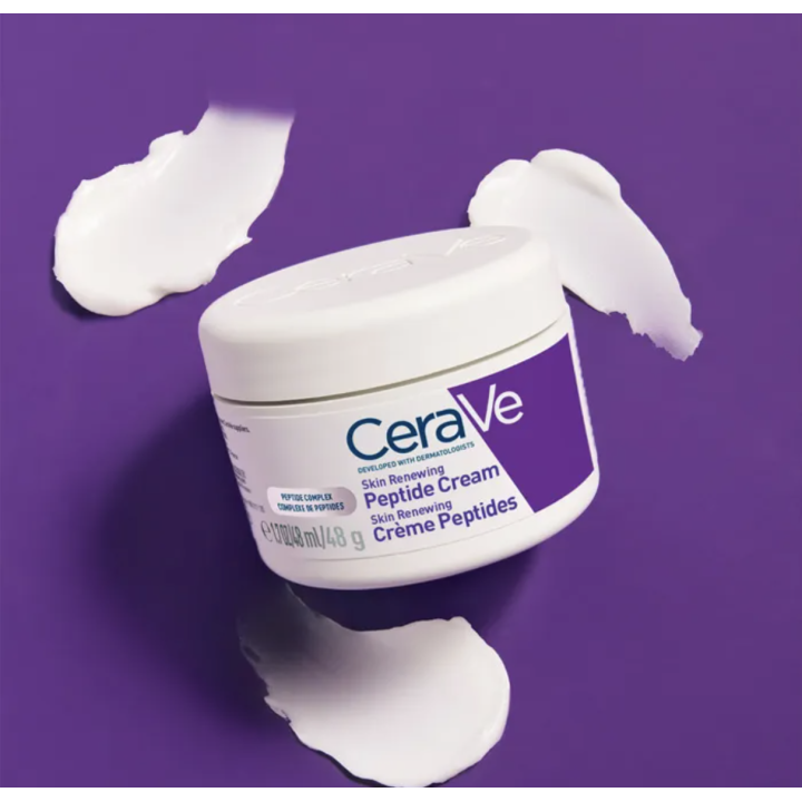CeraVe Skin Renewing Crema de Noche 48 g | Mejora textura y confort