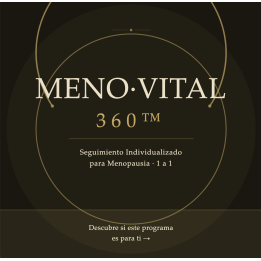Programa Meno-Vital 360™ · Asesoramiento Farmacéutico Personalizado para la Menopausia