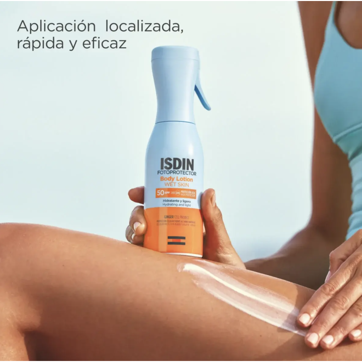 ISDIN Body Lotion SPF 50+ Wet Skin | Farmacia Lisboa