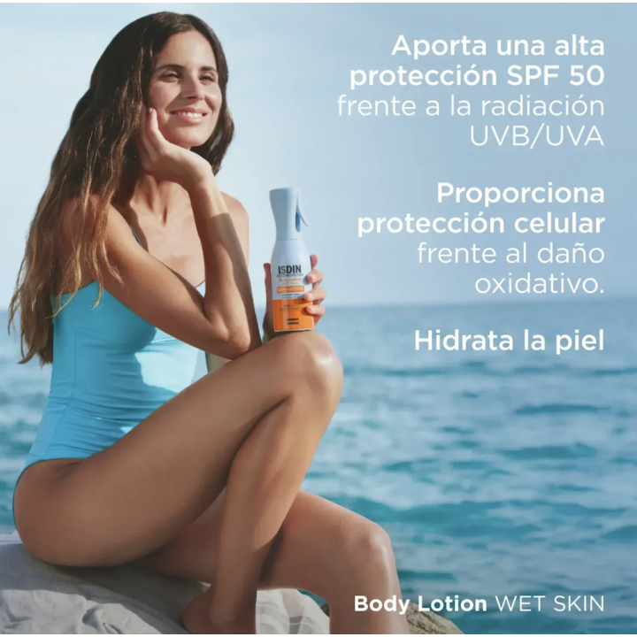ISDIN Body Lotion SPF 50+ Wet Skin | Farmacia Lisboa