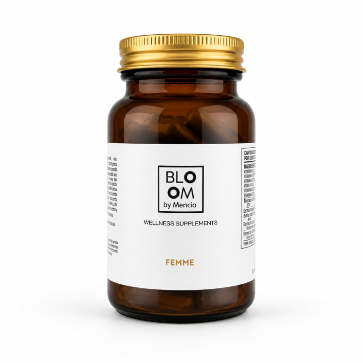 Bloom Femme  - Suplemento Nutricosmético para mejorar el equilibrio hormonal femenino