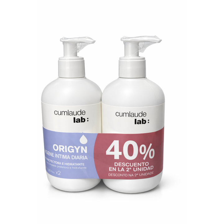 Cumlaude Duplo ORIGYN Higiene Intima Diaria 500ml 40% dto 2ºunidad