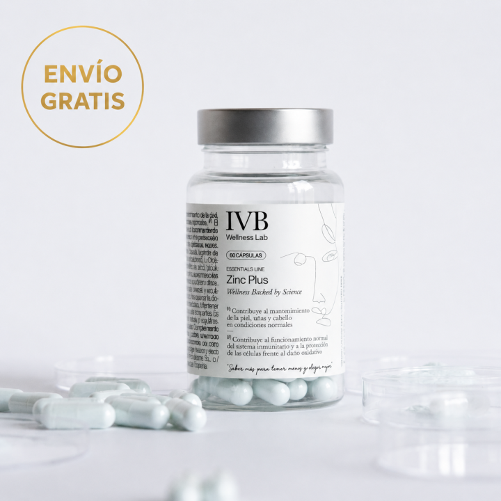 Zinc Plus IVB ENVIO GRATIS | Zinc con Cobre para Defensas y Cabello
