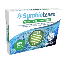 Symbiotenex 15 Cápsulas Wallax | Probióticos | Farmacia Lisboa
