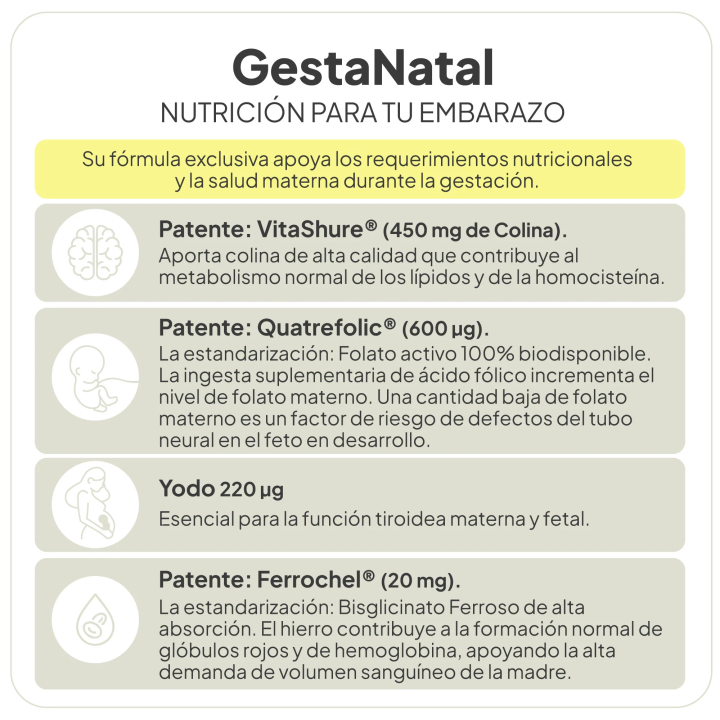 Gestanatal IVB Wellness Lab | Suplemento embarazo |Farmacia Lisboa