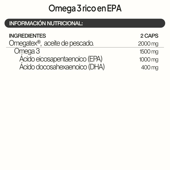 Omega 3 rico en EPA IVB Wellness Lab |Farmacia Lisboa