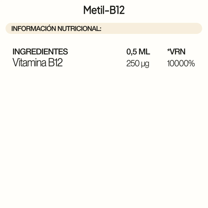 Comprar Metil-B12 IVB - Forma activa de Vitamina B12 activa 30ml al me