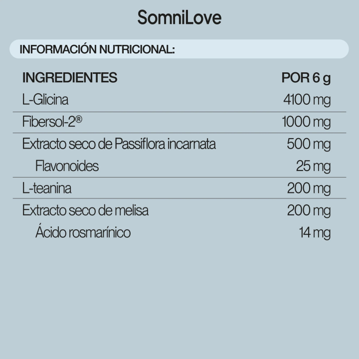 SomniLove Naranja 180g IVB - Suplemento Natural para un Sueño Reparador Sabor Naranja