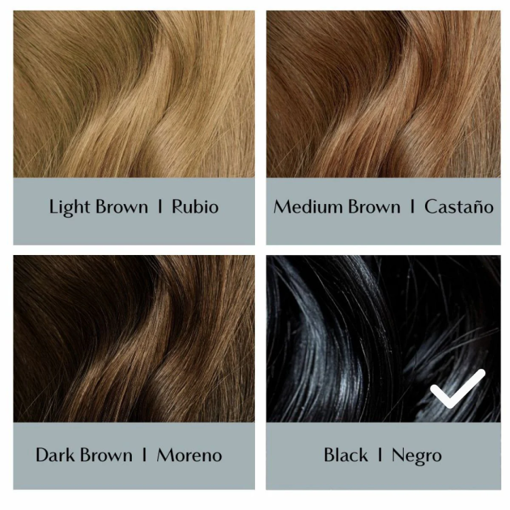 Retoque Canas Cabello Negro |Farmacia Lisboa