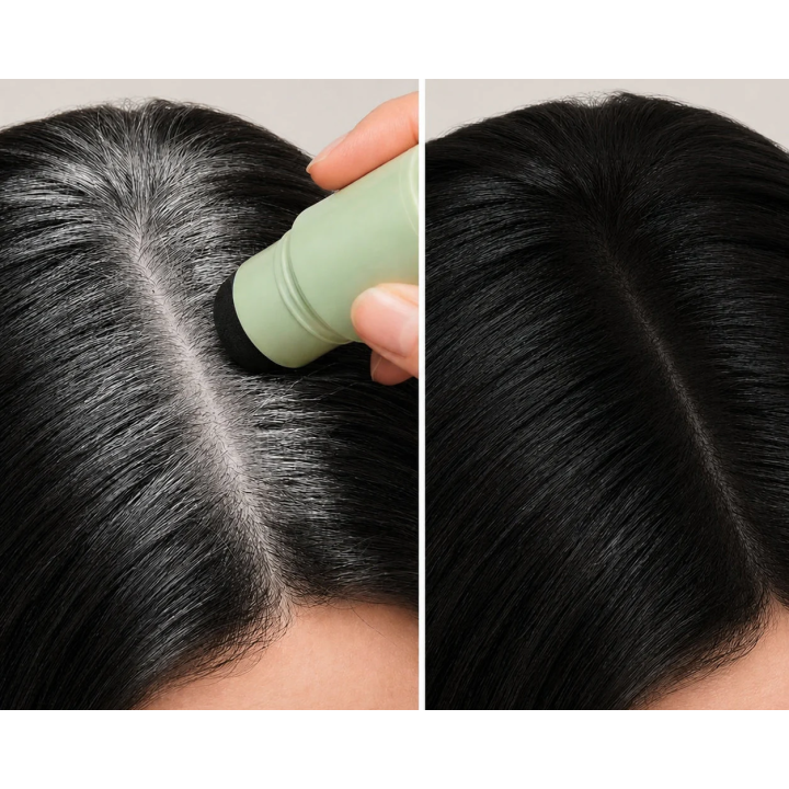 Retoque Canas Cabello Negro |Farmacia Lisboa