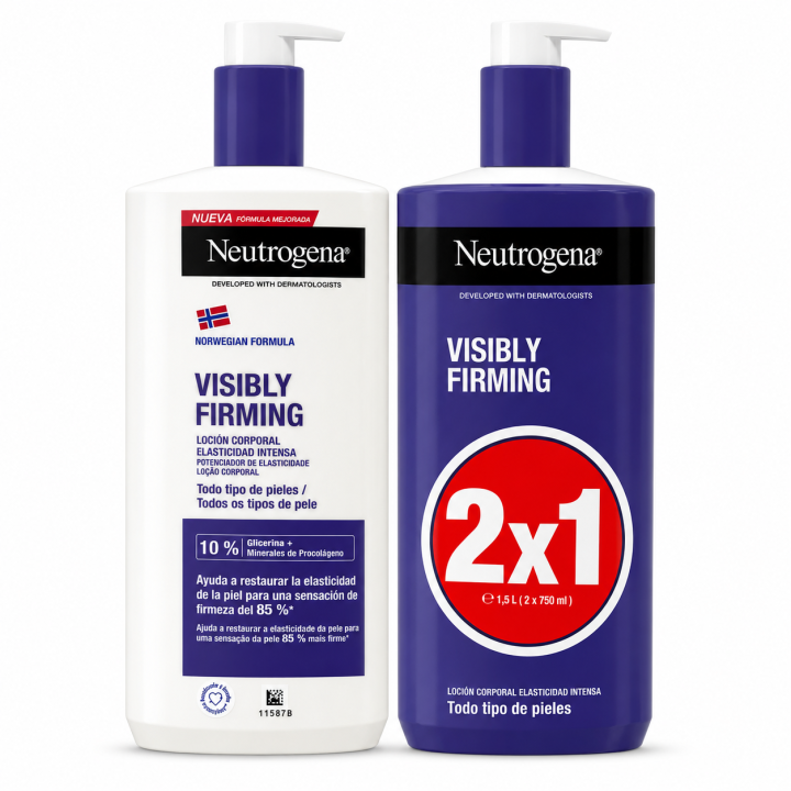 Neutrogena 2x1 Visibly Firming Loción Corporal
