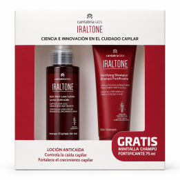 Compra Pack Iraltone Loción Anticaída + Champú 75ml de Regalo | Farmacia Lisboa