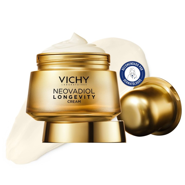 Vichy Neovadiol Longevity Crema Voluminizadora 50 ml para piel madura recomendada por dermatólogos