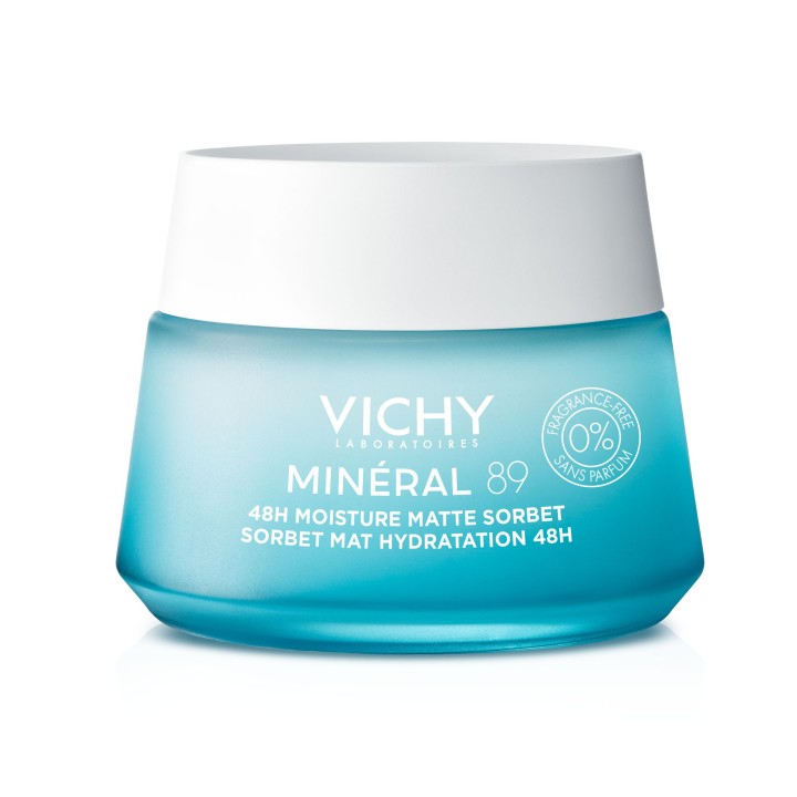 Vichy Mineral 89 Gel Sorbete Matificante Hidratante 48h