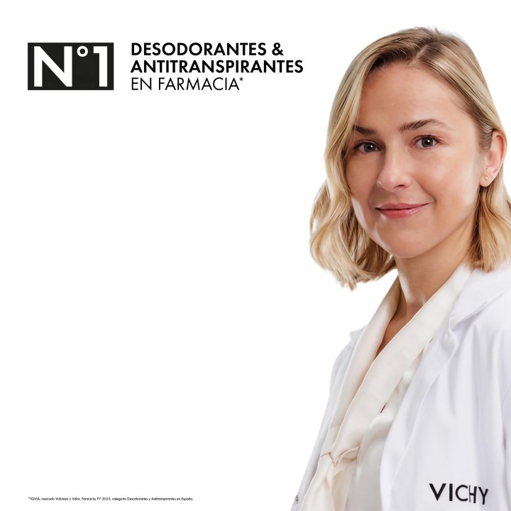 Vichy Desodorante Spray 48H - Protección Antitranspirante en Aerosol | Farmacia Lisboa
