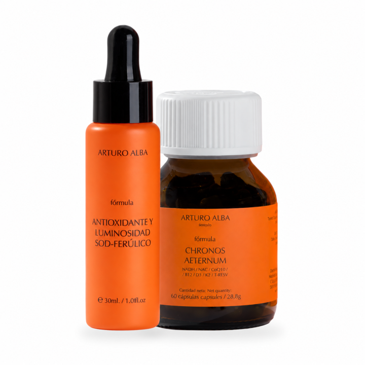 SOD-Ferúlico + Chronos Aeternum| -20% en el sérum