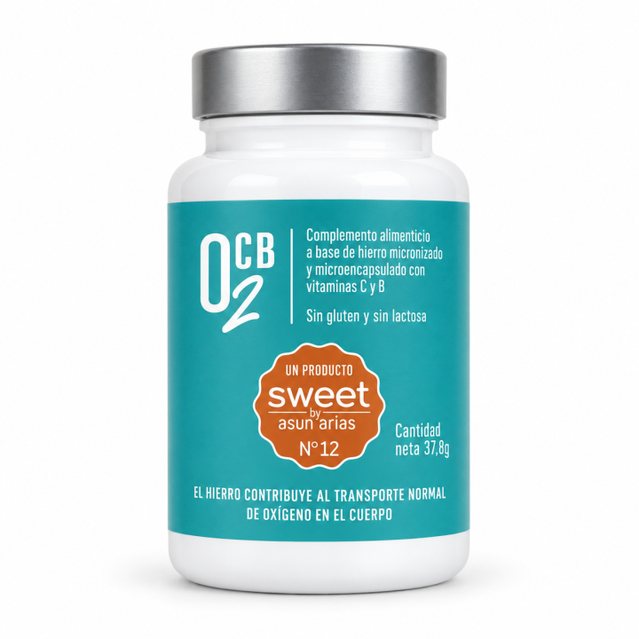 Hierro y ferritina baja | Sweet nº12 O2CB con Hierro con vitaminas B