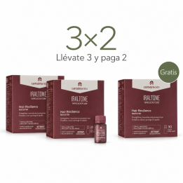Oferta iraltone bebile hair resiliencie, 3x2, un mes gratis