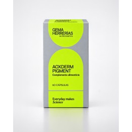 GH Aoxderm Pigment 60 cápsulas Gema Herrerías: complemento antioxidante para el cuidado de la piel con manchas faciales