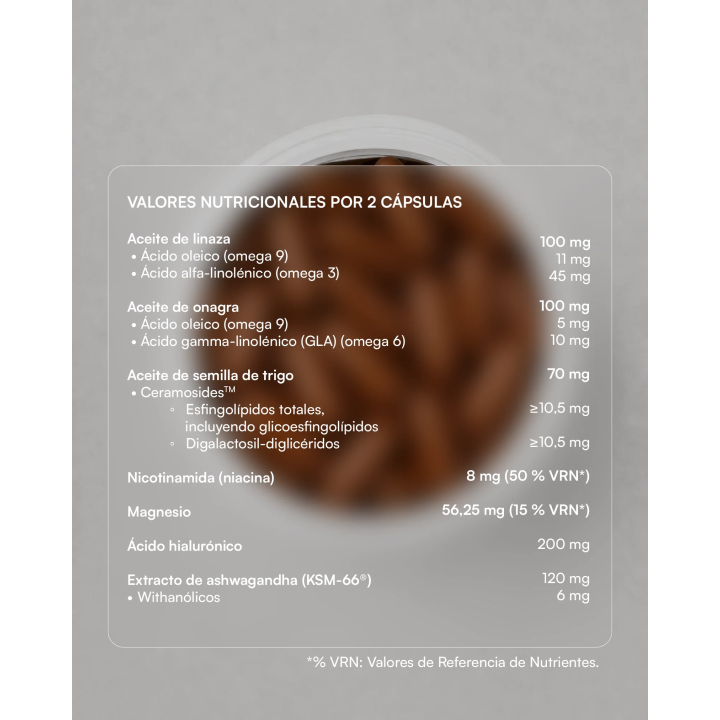 GH Agederm Ceramide 60 cápsulas con ácido hialurónico y ceramidas