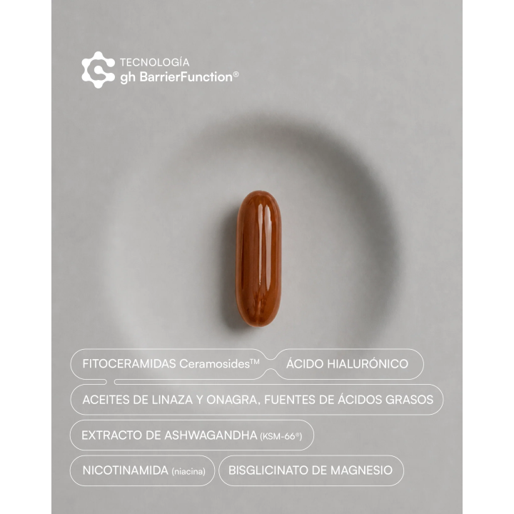 GH Agederm Ceramide 60 cápsulas con ácido hialurónico y ceramidas
