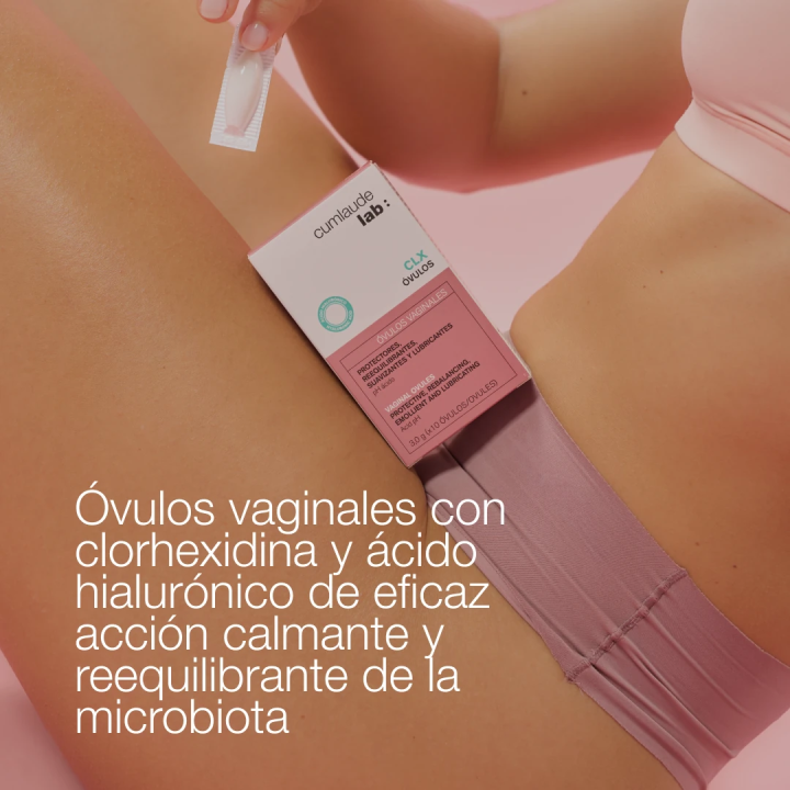 Comprar DUPLO Óvulos CLX Cumlaude Lab - Óvulos Hidratantes y Calmantes 10 óv