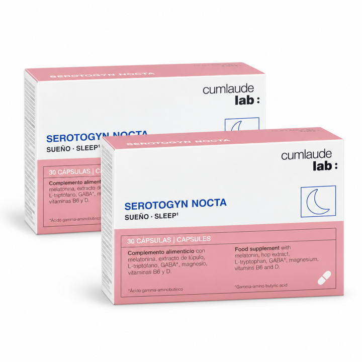 Duplo Serotogyn Nocta Cumlaude Lab 2 cajas x 30 cápsulas OFERTA