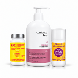 Pack Sequedad Vaginal: lubricante íntimo + gel pH 6,5 + cápsulas