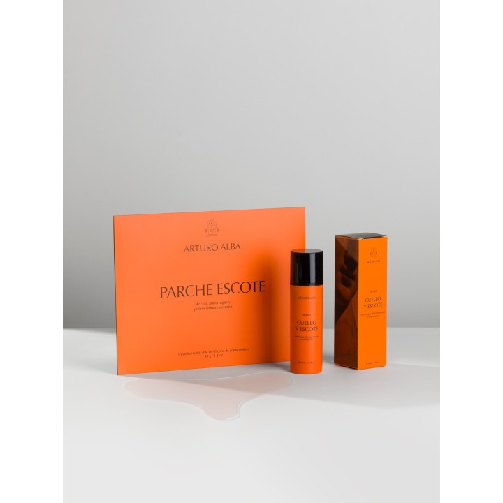 Pack Crema Cuello y Escote + Parche Tratamiento Intensivo Arturo Alba