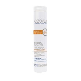 Ozovet Champú de Aceite Ozonizado 250 ml de Ozoaqua es un champú para perros y gatos con piel sensible