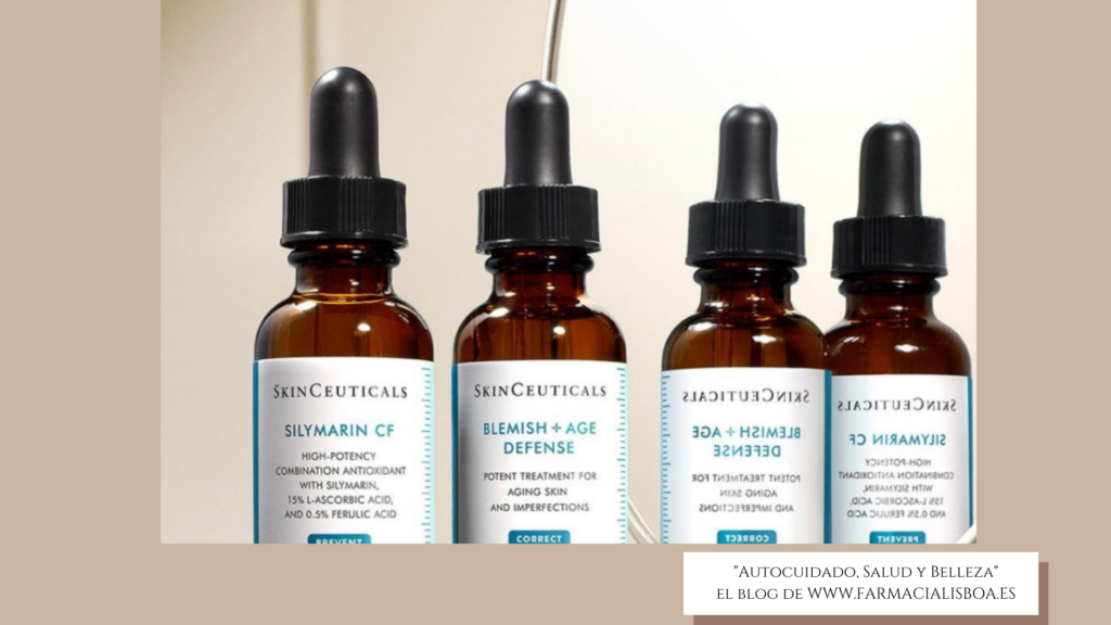 Antioxidante Silymarin CF SkinCeuticals para la piel grasa y con tendencia acnéica