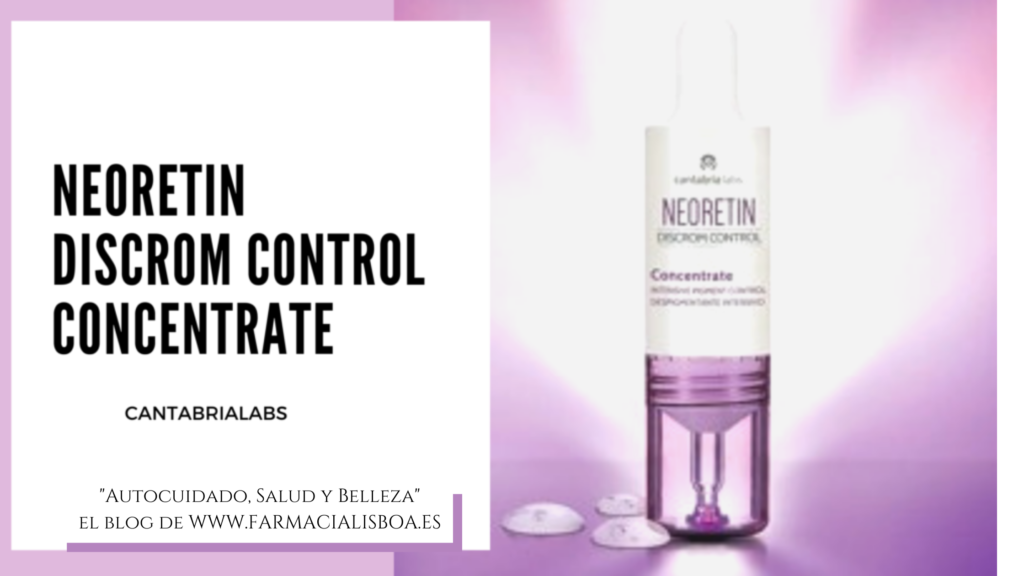 Neoretin Discrom Control Concentrate contra las manchas rebeldes de la piel