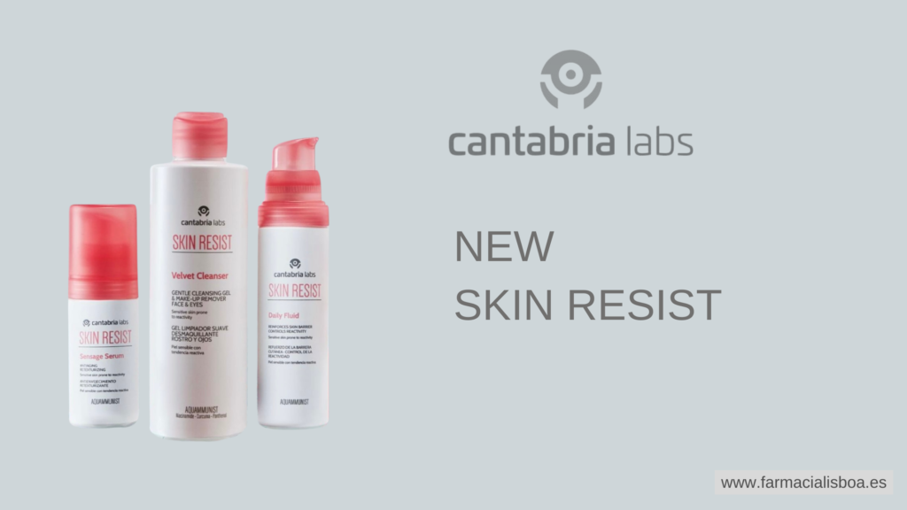 Nueva línea Skin Resist de CantabriaLabs