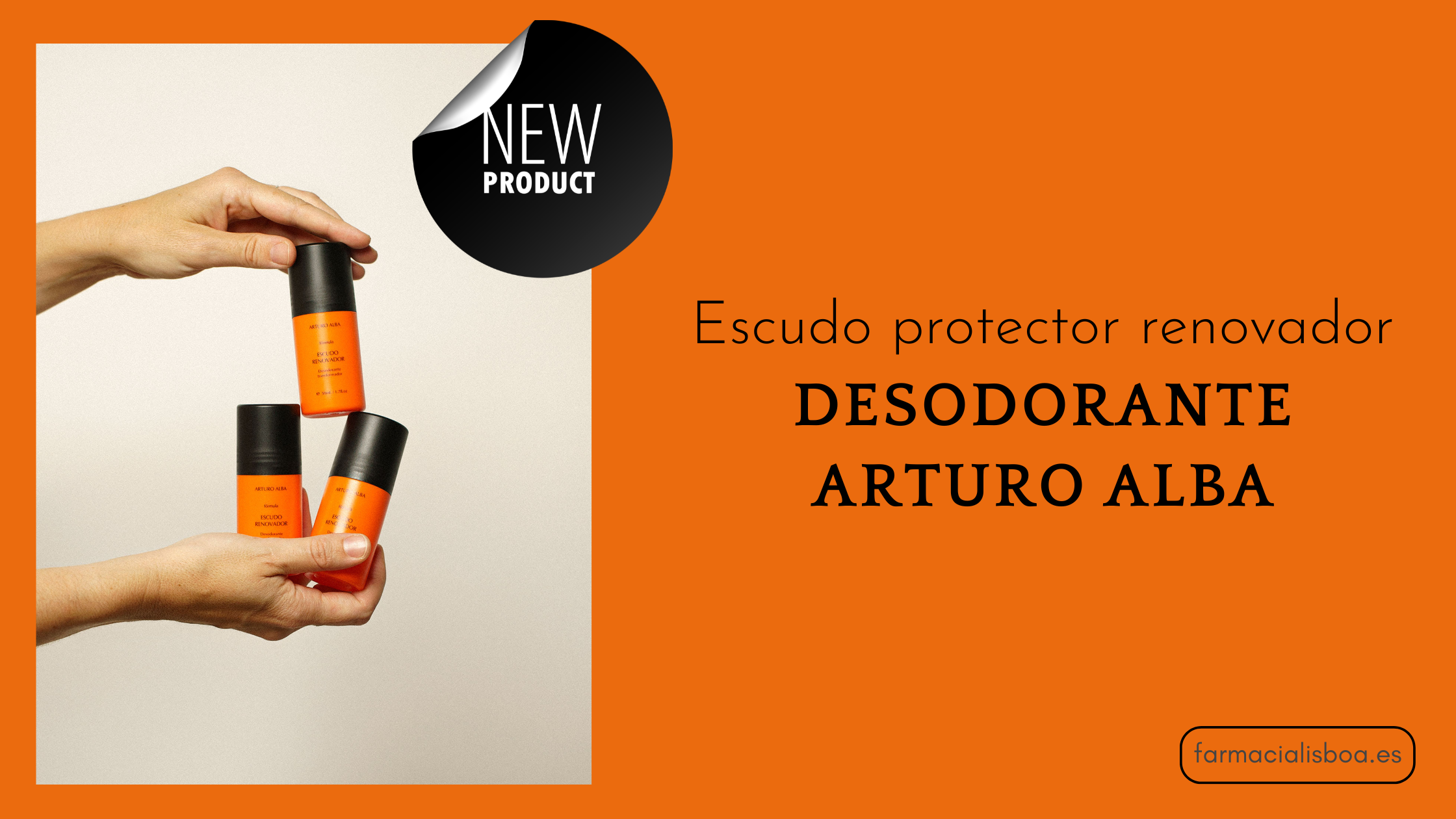 Nuevo desodorante escudo renovador transformador